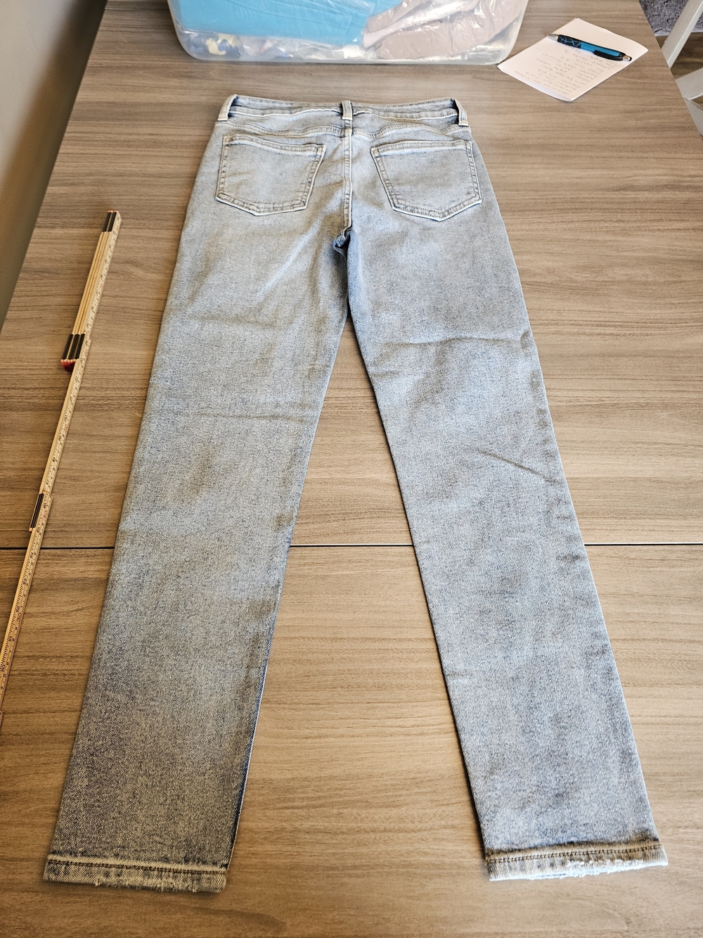 JBD Just Black Denim Straight Leg Jeans Size 26 - Picture 8 of 8